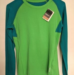Nwt Green Reebok long sleeve shirt